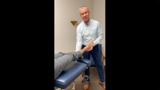 Foot amp Ankle Chiropractic Exam [upl. by Htrow]