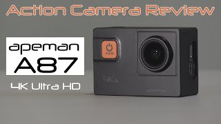 Apeman A87 Action Camera Review [upl. by Stoll291]