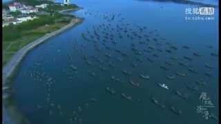 Chinese City  birds eye view of Weihai China 《飞越齐鲁2012——航拍威海》 [upl. by Meensat]