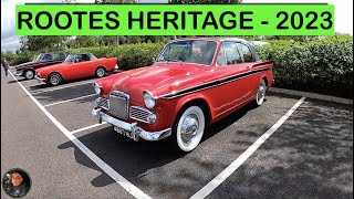 Rootes Heritage Show 2023  At the British Motor Museum [upl. by Nilpik]