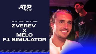 Zverev and Melo Are Bringing The Speed In Montreal 🏎️ [upl. by Aran387]