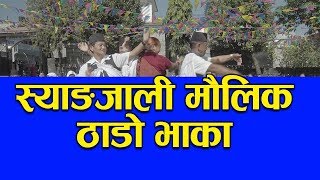 स्याङ्जाली मौलिक ठाडो भाका  Nepali typical thado bhaka [upl. by Yvehc105]