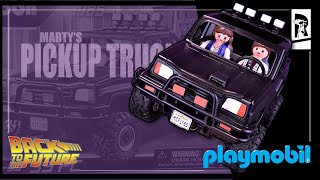 Playmobil Back to the Future Martys Pickup Truck Set Review [upl. by Xena]