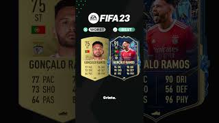 Gonçalo Ramos  Pires vs Meilleures cartes FUT  FIFA 22  FC 24 fifa fifaratings fc24 [upl. by Valda]