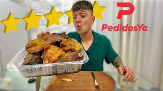 Pido ASADO en la MEJOR PARRILLA de PEDIDOS YA 🛵 [upl. by Eremehc]