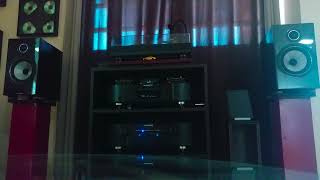 TEST  AMP MARANTZ PM8006 amp BOWER AND WILKINS 706 S2 [upl. by Lorolla]