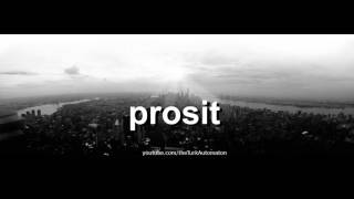 How to pronounce prosit in German [upl. by Herold543]