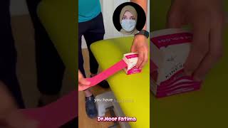 Relieve Headaches with Kinesiotaping cover music pain jisoflower remix dance kpop shorts [upl. by Otsenre]