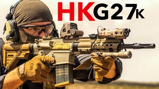 HK G27k Coolest German Battle Rifle Was a 417 [upl. by Annecorinne]