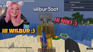 Wilbur Soot amp Niki Nihachu Bonding Back Together In Origin SMP [upl. by Zipah]