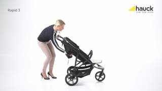 hauck Rapid 3 Wheeler Jogger Stroller [upl. by Nileuqay]