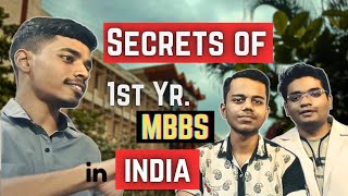 Shocking Life in 1st Year MBBS 🇮🇳  Honest Review [upl. by Sirovart273]