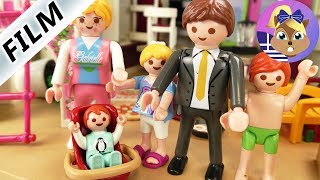 Playmobil ταινία Η πρόνοια αναλαμβάνει το σπίτι της οικογένειας Περιστέρη Φεύγουν τα παιδιά [upl. by Staford]