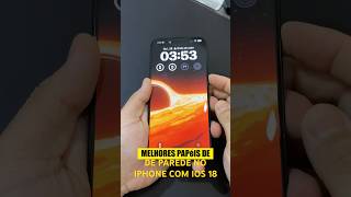 Como ter os melhores papéis de parede para seu iPhone com iOS 18 VidLive [upl. by Decrem]