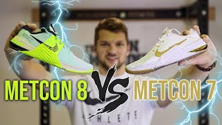 Metcon 8 VS 7 Which Is Better Honest Review [upl. by Thier]