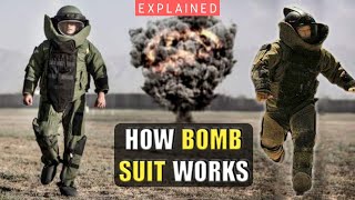 How Do Bomb Disposal Suits Work How Much Effective Are Bomb Suits Explained Hindi [upl. by Ahsyle]