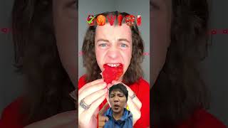 MAKANAN TERPEDAS DI DUNIA food candy spicy funny mukbang viral reaction shortvideo shorts [upl. by Seuqramed218]