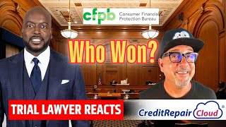 CFPB v Credit Repair Cloud and Daniel Rosen  Who won CreditRepairCloudDanielRosen [upl. by Eshman]