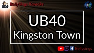 UB40  Kingston Town Karaoke [upl. by Aronal]