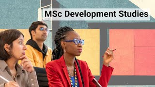 MSc Development Studies [upl. by Akcirederf]