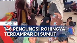 Ratusan Pengungsi Rohingya Terdampar di Pantai Labu Deliserdang Warga Kami Tak Terima [upl. by Thalia]