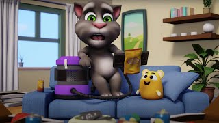 Master of Trash  Talking Tom Shorts  Cartoons For Kids  HooplaKidz Shows [upl. by Tremaine]