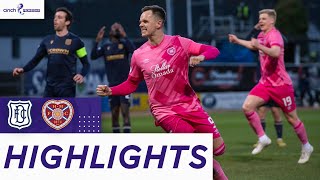 Dundee 23 Heart of Midlothian  Super Shankland Completes Hearts Comeback  cinch Premiership [upl. by Litton]