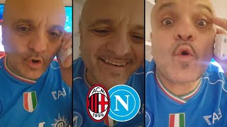 PEPPE IODICE che risate 🤣📞 La telefonata a CONTE dopo MILANNAPOLI 02 [upl. by Ajak172]