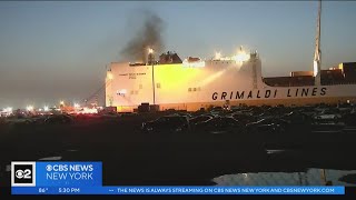 At least 4 fires reported on Grimaldi Group ships in recent years [upl. by Osyth510]