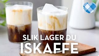 Iskaffe oppskrift  slik lager du det  TINE Kjøkken [upl. by Calloway]