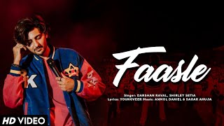 Faasla Official Video Darshan Raval Shirley Setia  Youngveer  Dard Album 20 [upl. by Ynot389]