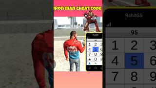 Iron man cheat code 😱🤩 in Indian bikes driving 3d  part 139  gaming shorts op ibd3d [upl. by Zippora]