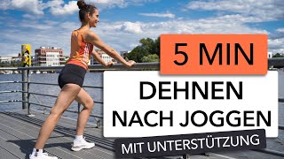 DEHNEN NACH JOGGEN MIT UNTERSTÜTZUNG [upl. by Raynard]