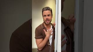 Derek Hough Just checkin in DWTS [upl. by Garap]