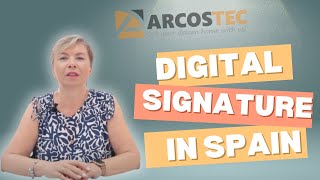 DIGITAL SIGNATURE IN SPAIN  How to sign documents electronically [upl. by Wescott]