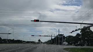 Homestead Miami Florida Driving towards the Everglades National Park miamifl miamiflorida [upl. by Baerl]