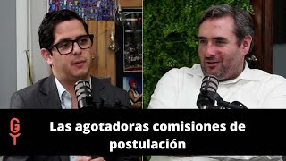 Las agotadoras comisiones de postulación Entrevista con Goyo Saavedra [upl. by Dawna301]