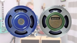 Celestion BLUE vs G12M Greenback [upl. by Seiter]