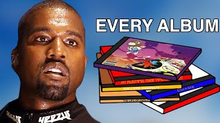 I Ranked EVERY Kanye Album [upl. by Findlay890]