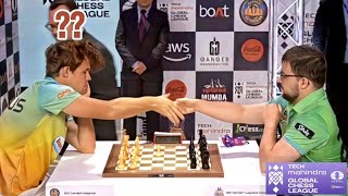 The MAXI MUM PRESSURE  Magnus Carlsen 2831 vs Maxime Vachier Lagrave 2735  GCL 2024 [upl. by Tollman491]