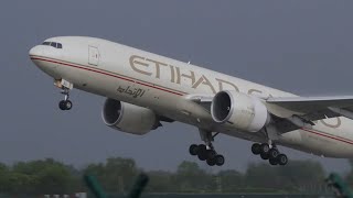 Stormy Plane Spotting at Dublin Airport  26th May 2024 [upl. by Aldin]