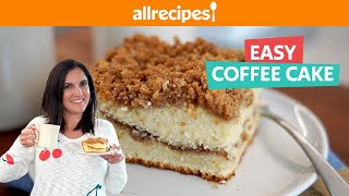 How to make Easy Old Fashioned Coffee Cake with CinnamonStreusel Topping  Allrecipes [upl. by Yoho]