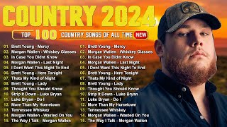 Country Music Playlist 2024  Luke Combs Chris Stapleton Luke Bryan Morgan Wallen Kane Brown [upl. by Zerline]