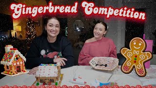 ANNUAL GINGERBREAD COMPETITION this year doesn’t go as expected 👀 VLOGMAS DAY 11 [upl. by Sollars113]