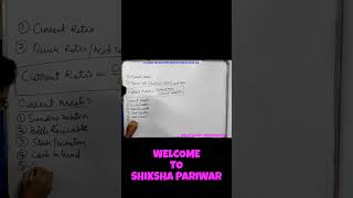 Ratio Analysis shikshapariwar exam accounting education costaccounting shorts [upl. by Wu]