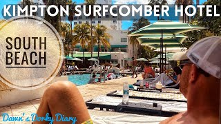 Kimpton Surfcomber Hotel  Miami  South Beach [upl. by Nuhsal]