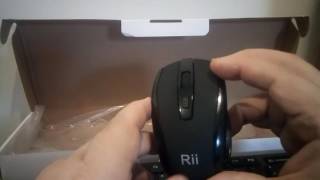 Rii RK700 24Ghz Wireless Keyboard and Mouse Hands on [upl. by Amalie636]