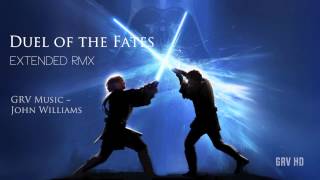 John Williams  Duel of the Fates GRV Extended RMX [upl. by Auqinu]