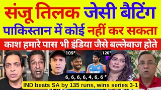 Pak media crying on IND wins series 31  Ind Vs SA 4th T20 Highlights  Pak Reacts [upl. by Ok]