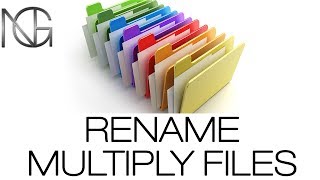 Rename multiply files at once easy [upl. by Jung]